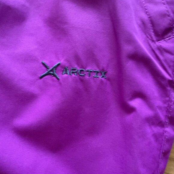 Arctix Women's Winter Snow Ski Pants Insulated Purple Medium 31Length - Picture 4 of 10